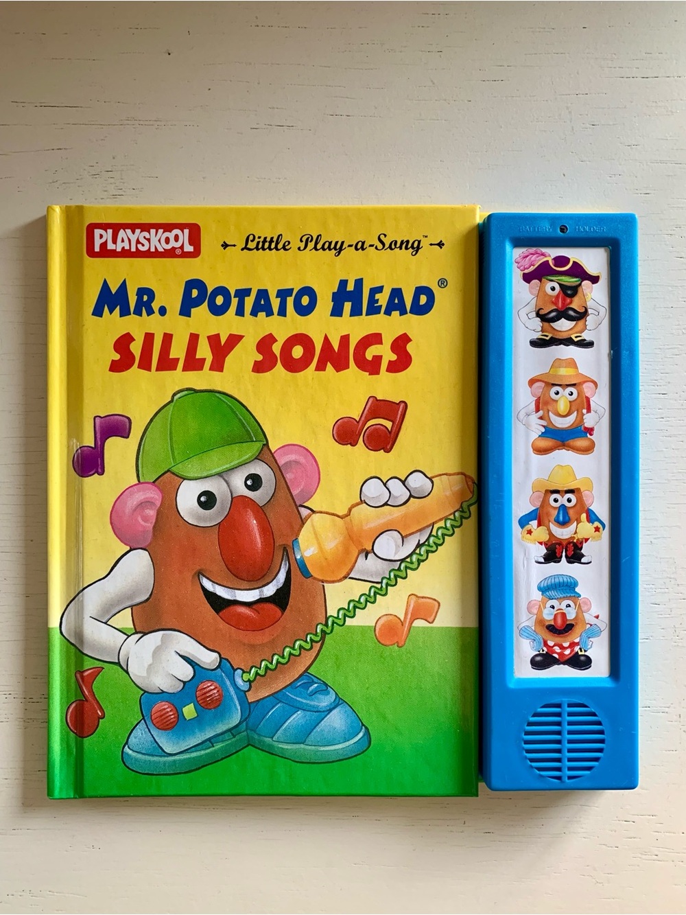 Mr. Potato Head Silly Songs - 90s Button Book - Playskool